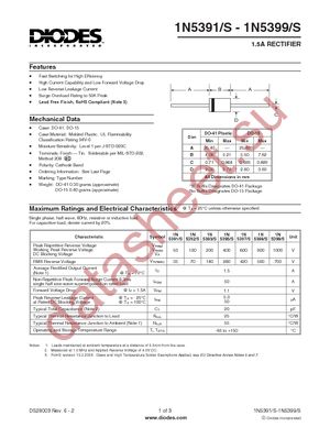 1N5397S-T datasheet  